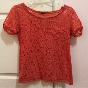 Cute lace top!